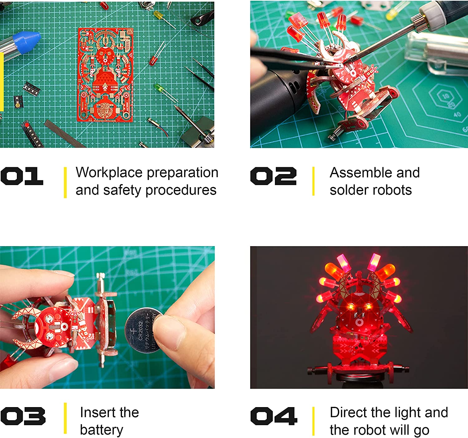 Robot Building Kit for Kids - Magic Voodoo Bots with Tools - Robotics STEM Construction Set - Smart Build Your Own Robot Kit for Adults - Kid Robotic Toys - DIY Science Engineering Kits