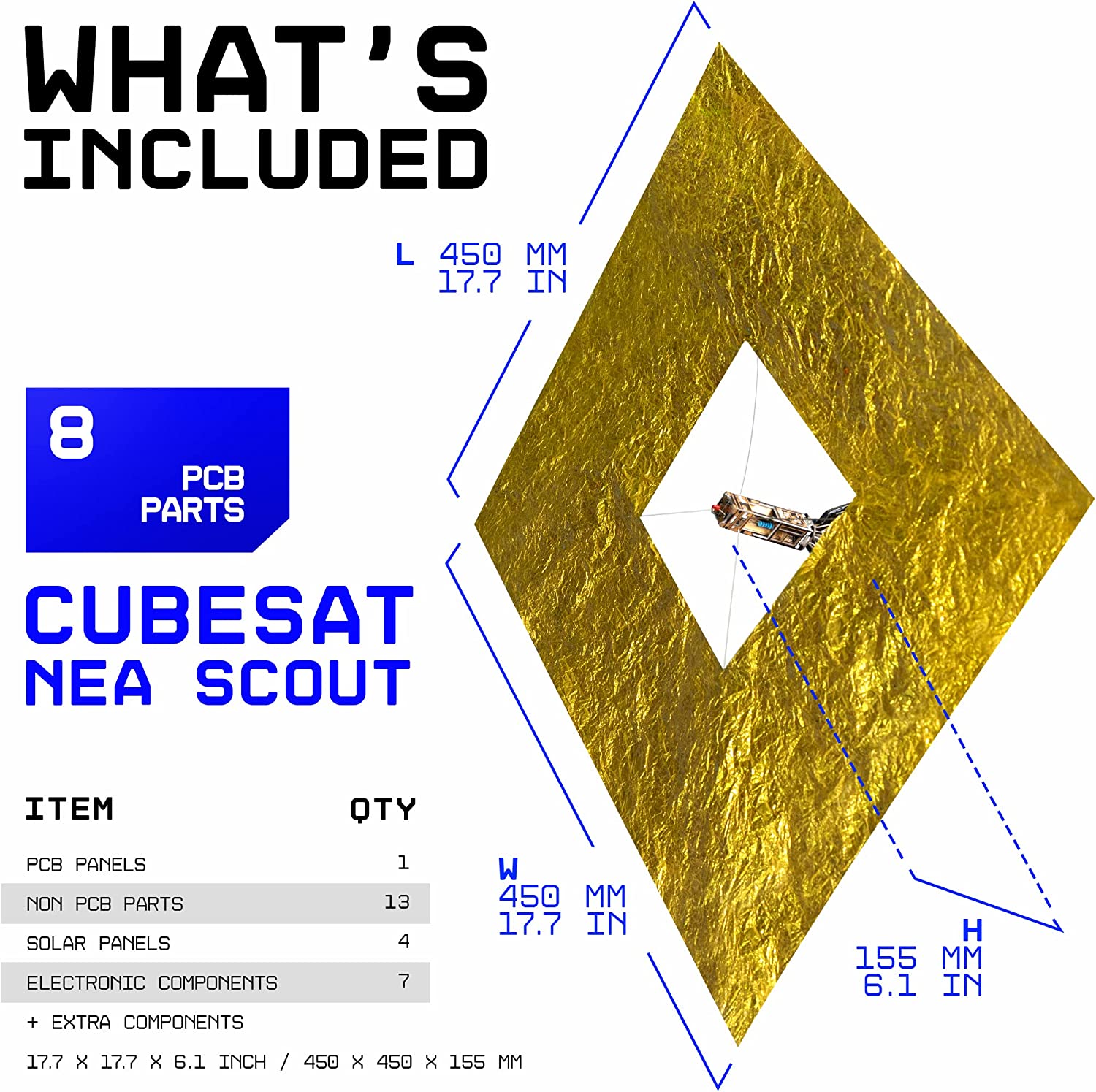 CUBESAT NEA SCOUT + TOOLKIT