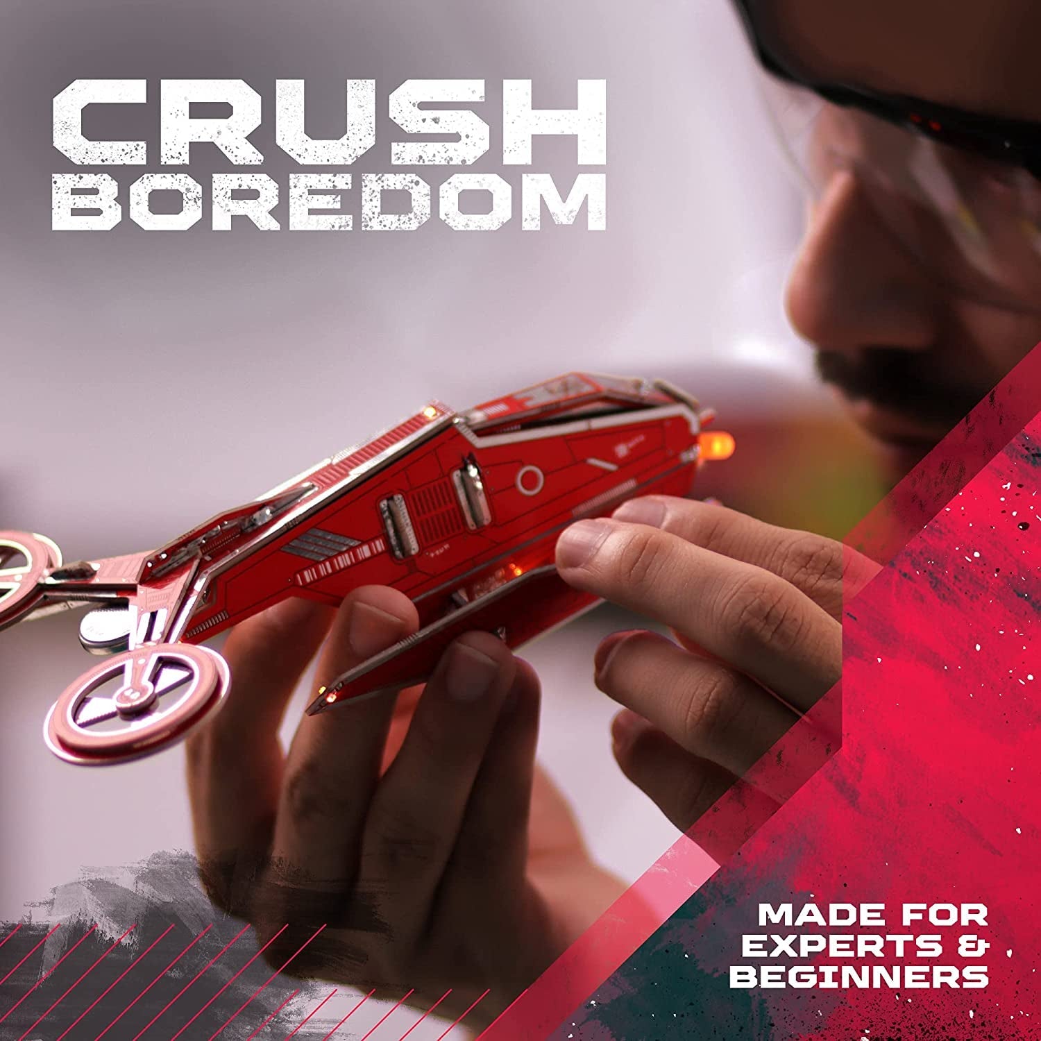 DIY Robot Building Kit - 3RT Cyber Copter - Educational Robotics Kits for Kids - Science Kid STEM Toys - Printed Circuit Board Set - Build Your Own Robotic Helicopter - Engineering Toy Kit